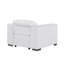 Fauteuil inclinable électrique luxueux en cuir véritable avec appui-tête électrique-1038502648