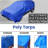 Heavy Duty Multipurpose Outdoor Tarp (5 x 7 ft), Waterproof Outdoor Protective Tarpaulin with Reinforce & UV Resistant-85684247-85684260