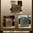 15.75"Home office small password-protected key cabinet
