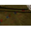 Tapis zone en laine vert 3 pi 3 po x 4 pi 8 po one-of-kind-noué la à la main new age gabbeh