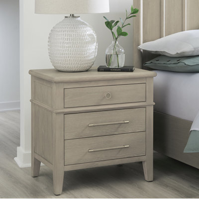 Table de chevet miel