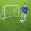 But de soccer avec sangles en filet, ensembles d'entraînement pour ballon d'ancrage-86379149