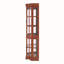 Vitrine de coin avec tablettes-1940582625