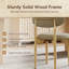 Chaise d'appoint rembourrée en bois massif-133229327-133229329