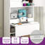 Table de couture extensible Balconera avec armoire de rangement et prises de courant-119182508