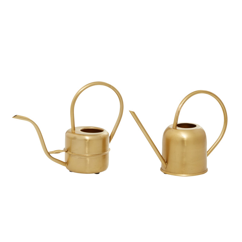 Ensemble de 2 pots de fleurs en métal Dames