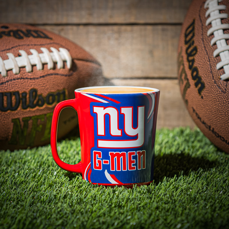 Jets de New York, céramique 14 oz avec boîte assortie, Giants de New York