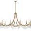 Lustre 10 lumières en laiton Kameron-1416444704