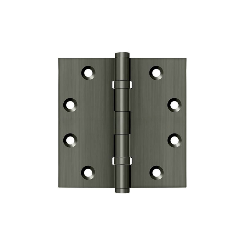 102'' x 102'' Butt Bearing Hinge, Antique Nickel
