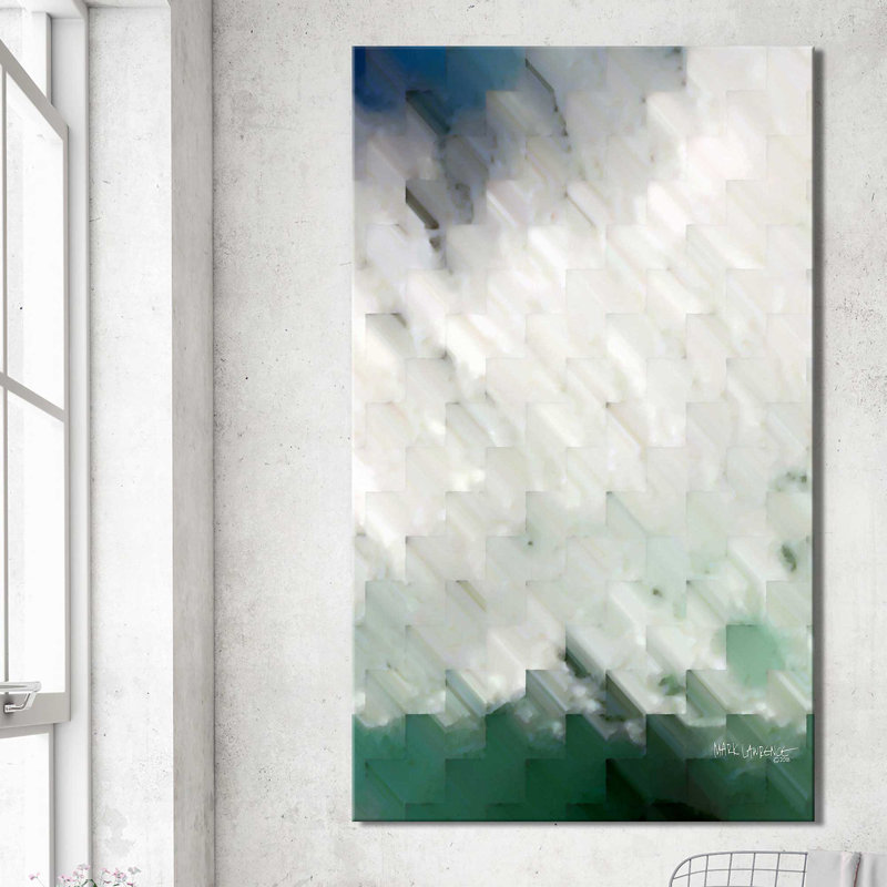 «Stumping Block Or A Stepping Stone, Romans 14:13» par Mark Lawrence, reproduction d'art, Toile tendue