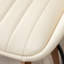 Tabouret de bar pivotant en similicuir 19,1 po avec structure en bois massif Jobani -105703075