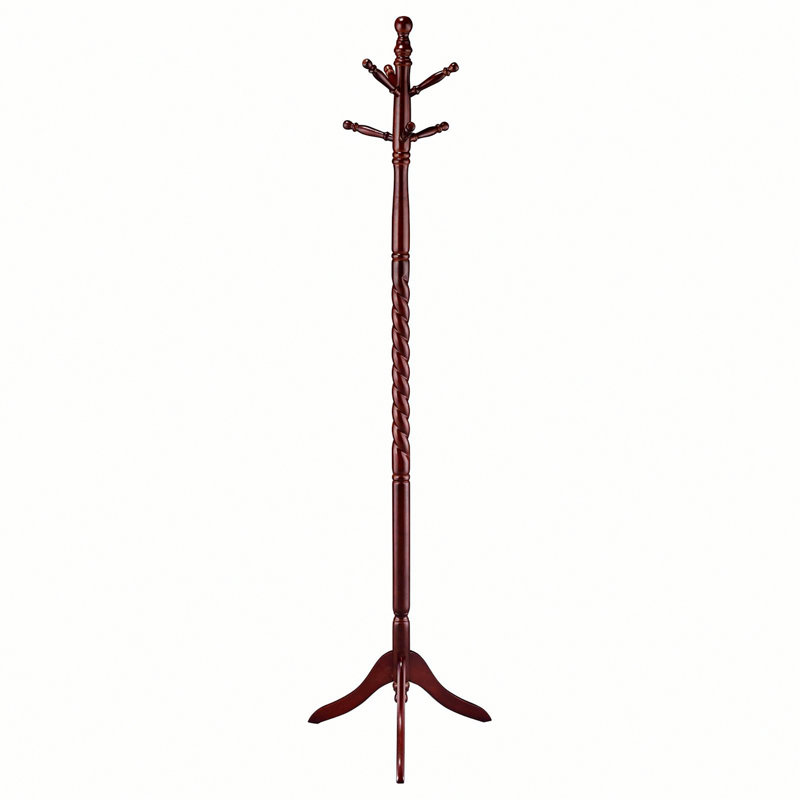 Entryway Coat Rack for Hanging Jackets, Hats, Purses