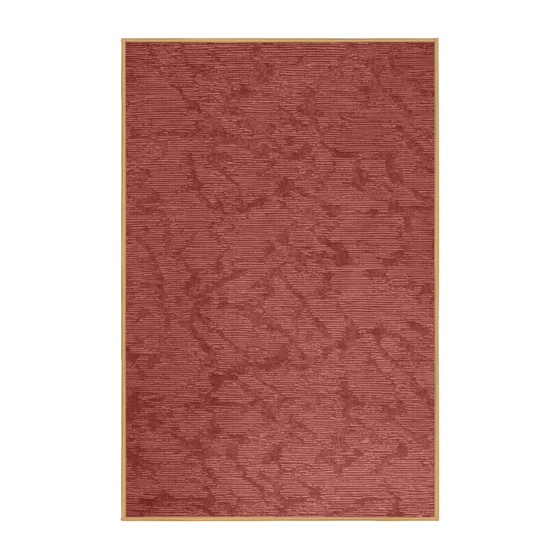 Tapis abstrait lavable à la machine, Rectangle 2 pi x 3 pi