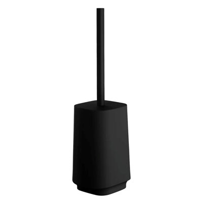Toilet brush with replaceable brush