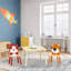 Ensemble de table et de chaises pour enfants, ensemble de 3 à 5 pièces pour table et chaises pour tout-petits, ensemble de table de jeu en bois