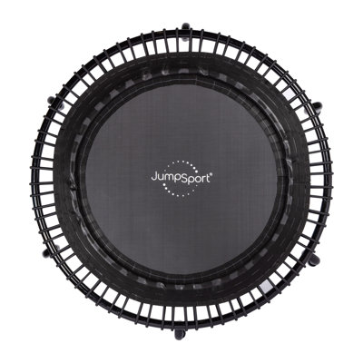 Trampoline de saut à la maison JumpSport 430 de 44 pouces avec DVD d'entraînement