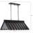 Luminaire suspendu d'extérieur 3 lumières Edgecliff-67163436