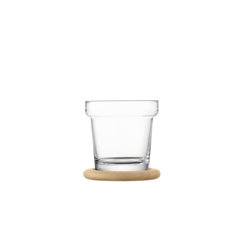 Round Glass Planter