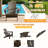 Adirondack Chair, Plastic Adirondack Chairs, Hdpe Adirondack Chair, Folding Adirondack Chairs,Outdoor Chairs With Cup Holder For Lawn Patio Deck Fire Pit-733694480