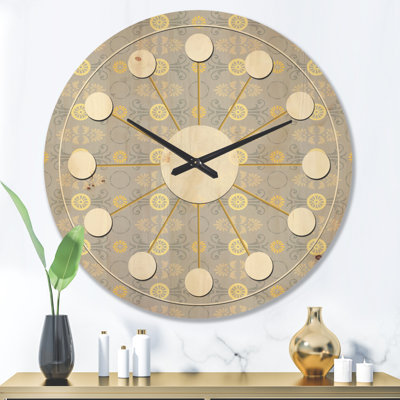 Solid Wood Wall Clock