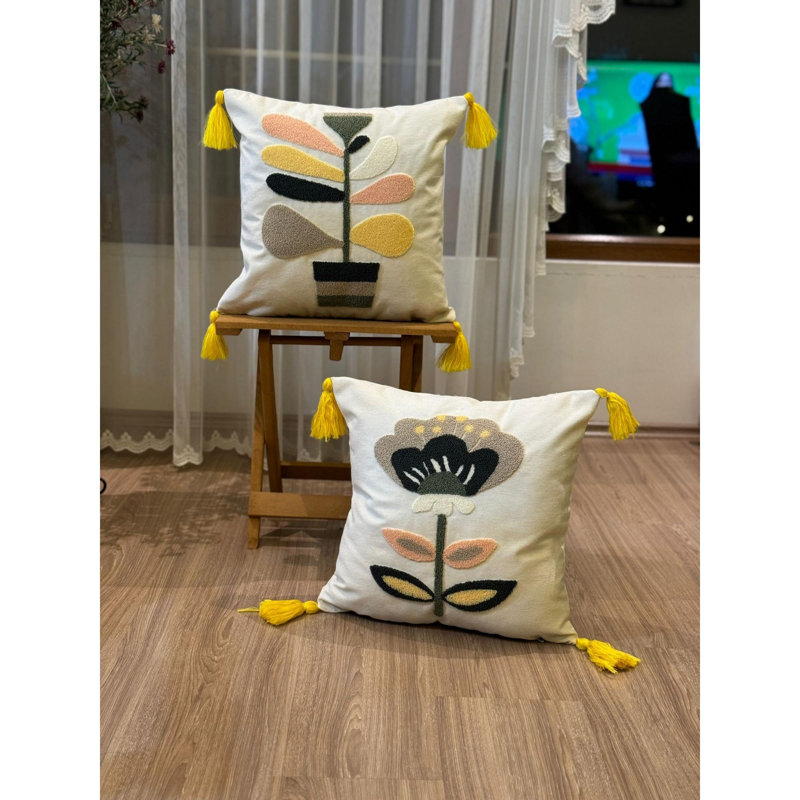 Davina Square Euro Cushion Cover