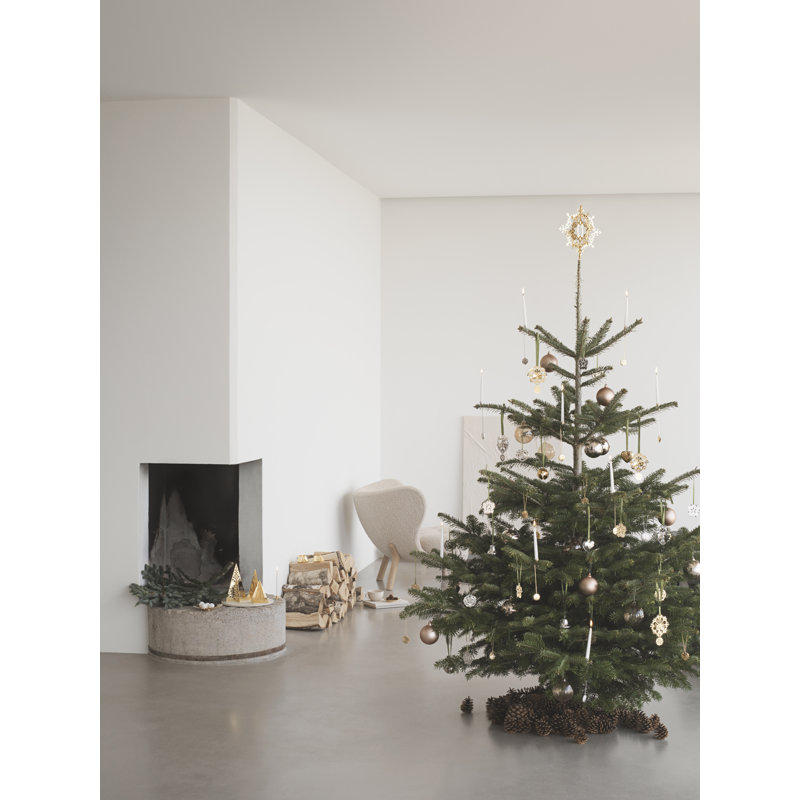 Christmas Collectibles Ice Flower Tree Topper