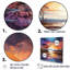«Charmant Dessert Sky At Sunset III», reproduction d'art sur toile-1790900207-1790900205