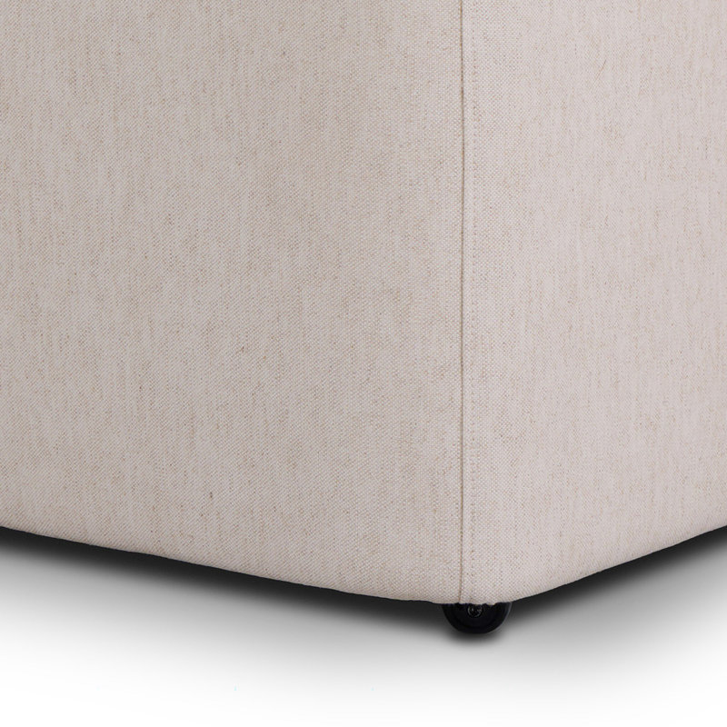 Rhett Upholstered Arm Chair, Newcastle Natural