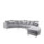 Balsamo 8 Seater Velvet Large Corner Sofa -1969889996