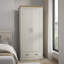 Sufy Octave 2 Door 1 Drawer Wardrobe-7977382