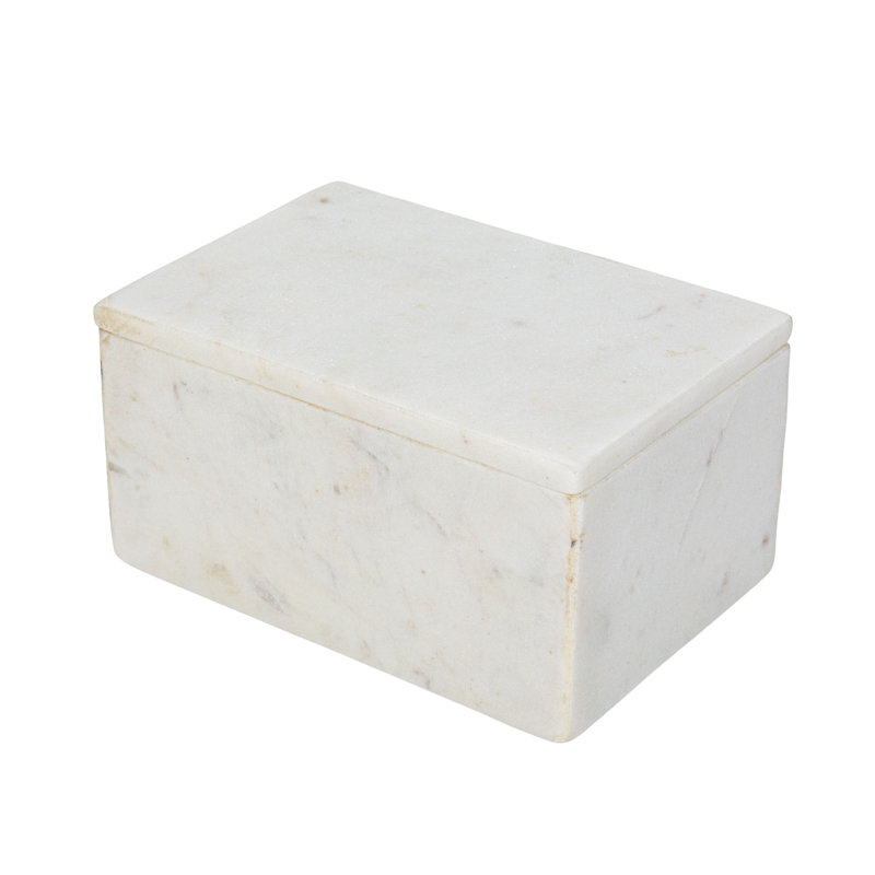 Marble Box Storage Container with Lid