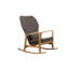 Chaise berçante en chêne-100897671