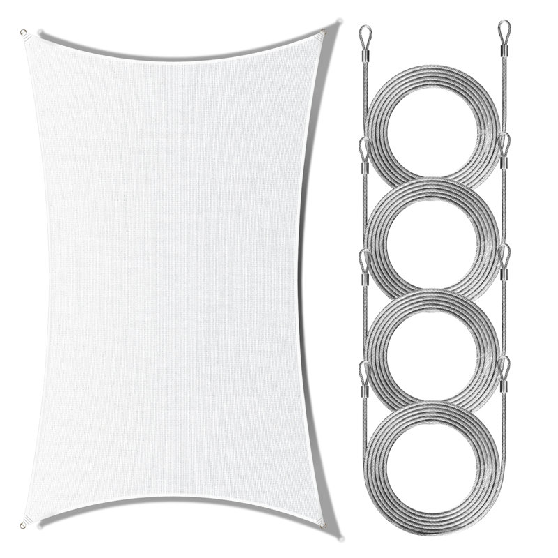 Voile d'ombrage rectangulaire Royal Shade, 16 pi x 10 pi, Beige