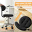 HDHNBA Set Of 2 Height Adjustable Swivel Drafting Stools With Backrest Footrest And Thick Cushion-852904181