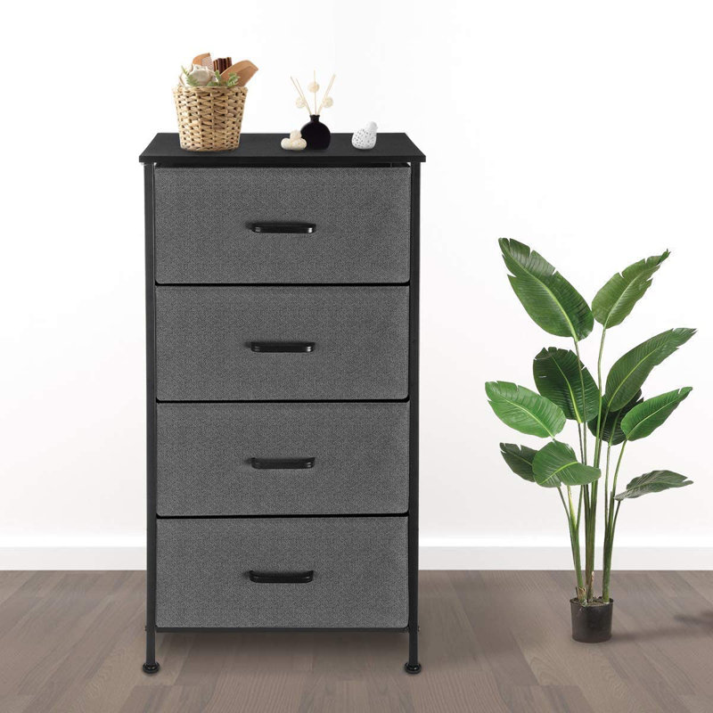 Bertilla 4 Drawer Storage Drawer