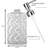 Soap Dispenser - 2 Pack, 12 Oz Diamond Design Glass Refillable Hand Soap Dispensers; With 304 Rust Proof Stainless Steel Pump, Lotion Dispensers For Kitchen, Bathroom