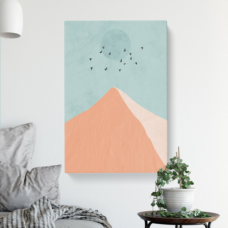 High Noon Mountain - Wrapped Canvas, 76cm H x 50cm W x 3cm D
