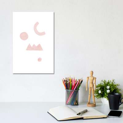 Watercolor Abstract Composition III by Nouveau Prints - Wrapped Canvas Gallery-Wrapped Canvas Giclée