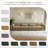 Maelina 4 - Piece Upholstered Camel Corduroy Modular Sectional Sofa with Pillow Back and Solid Wood Legs-268349936-244594880