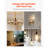 LED Candelabra Bulbs Dimmable Chandelier Light Bulbs 2725K 90+ CRI