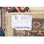 Tapis ivoire en laine noué à la main de conception unique 6 pi 9 po x 9 pi 9 po New Age