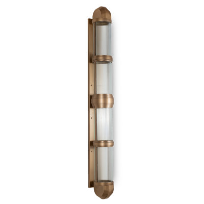 Christy Steel Flush Mounted Sconce