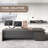 Achilles Executive L-Shaped Desk With Secure Storage And Integrated Cable Management-508999498