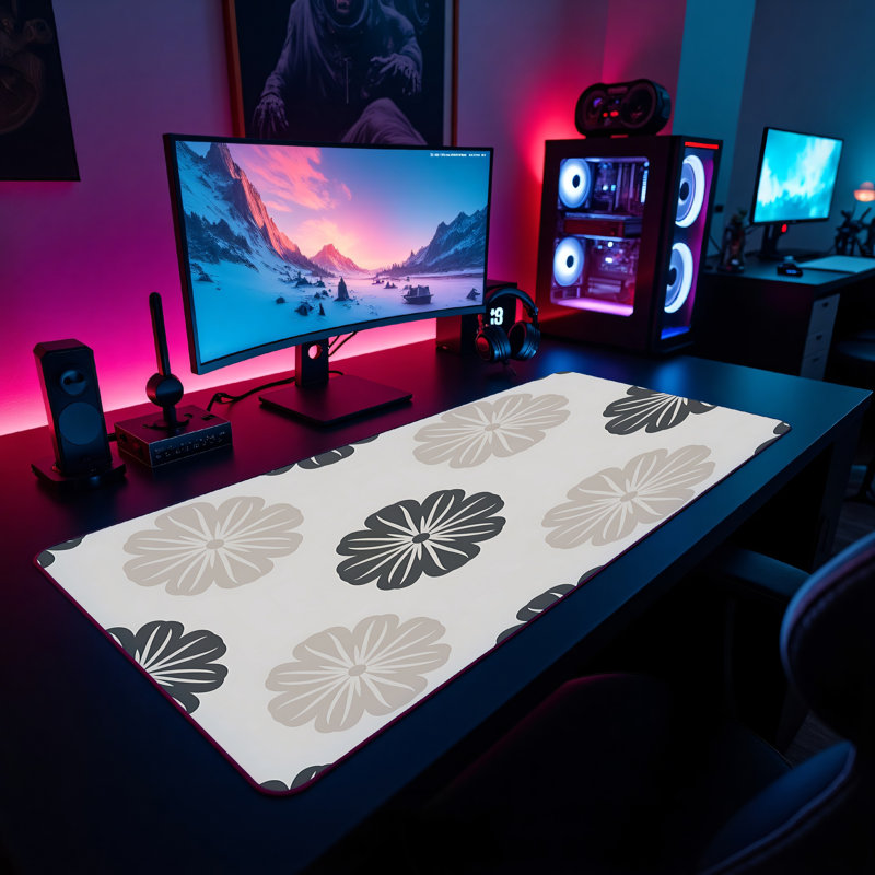 Polyester Desk Pad, 31.5x15.5