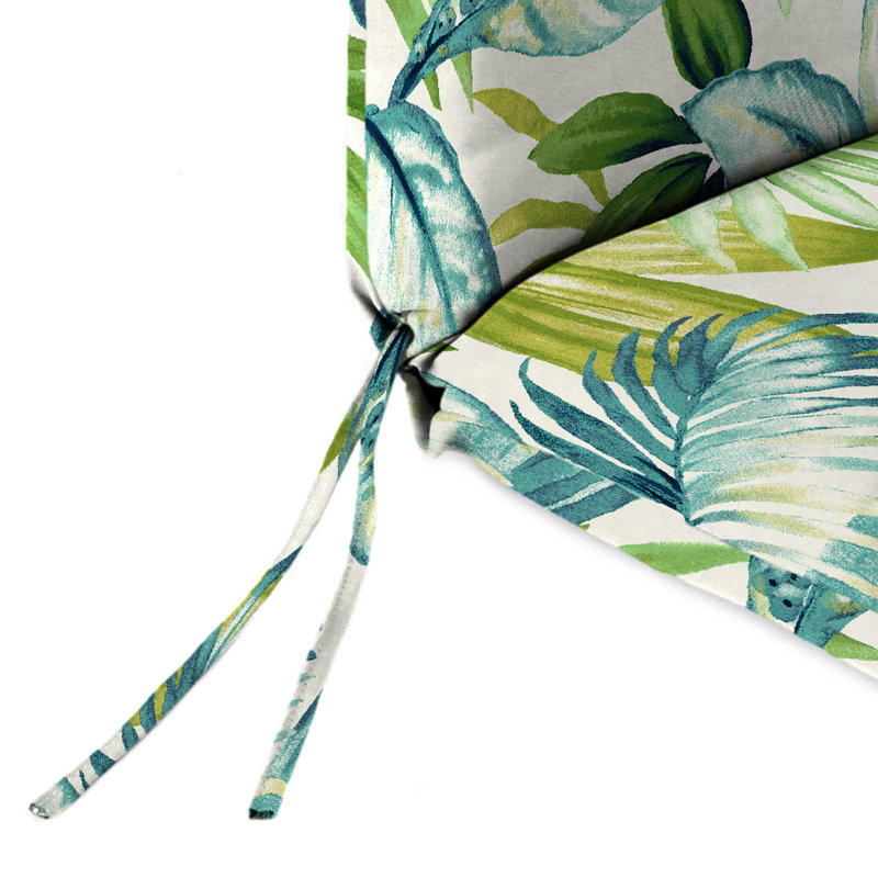 Outdoor Lounge Chair Cushion, Seneca Caribbean