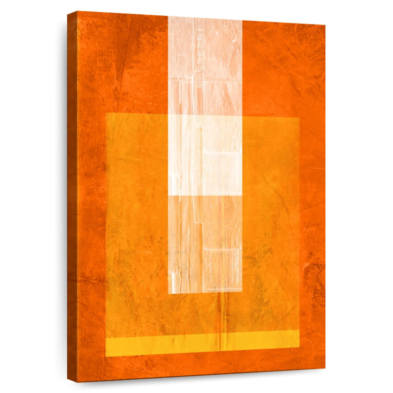 Avery Orange Paper II, 36" H x 24" W