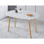 Table extensible, table à manger, table de bureau, table basse, pieds en bois, 100/140 / 180x100x75cm