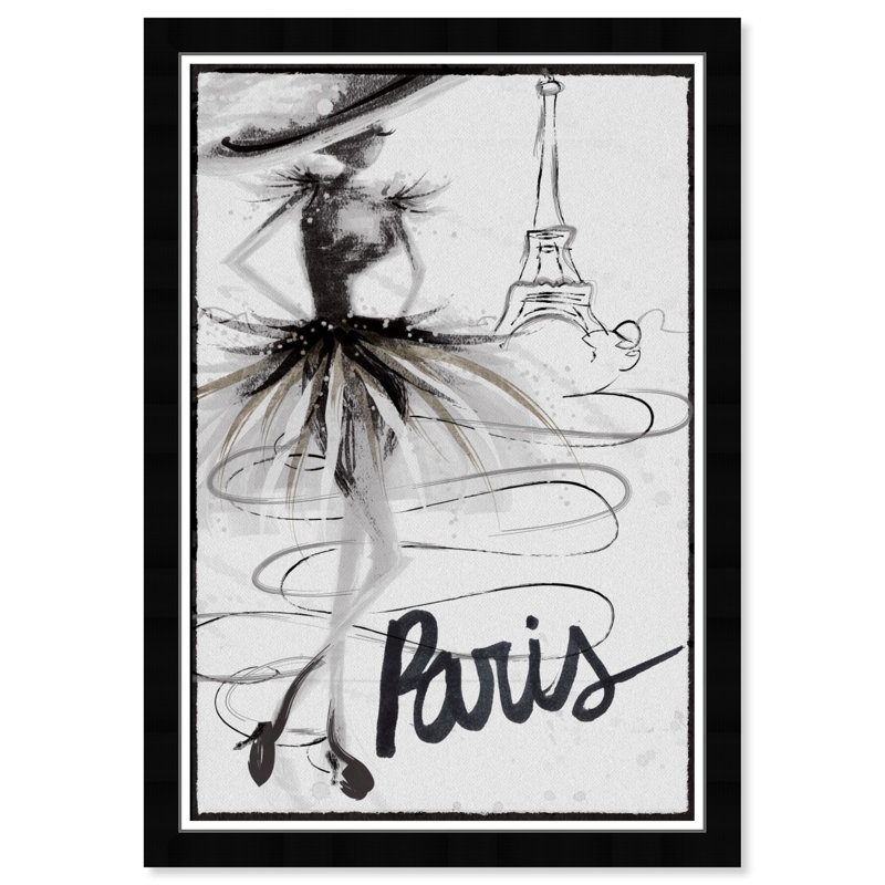 Fashion Doll Paris - Cadre photo, reproduction d'art sur papier