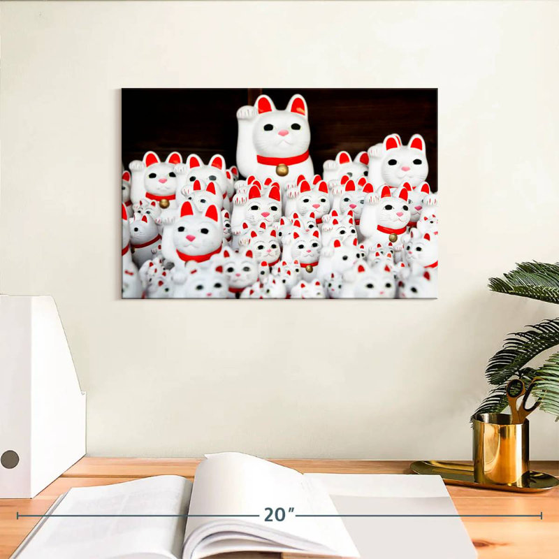 Kerner Lucky Cat Temple, 8" H x 12" W