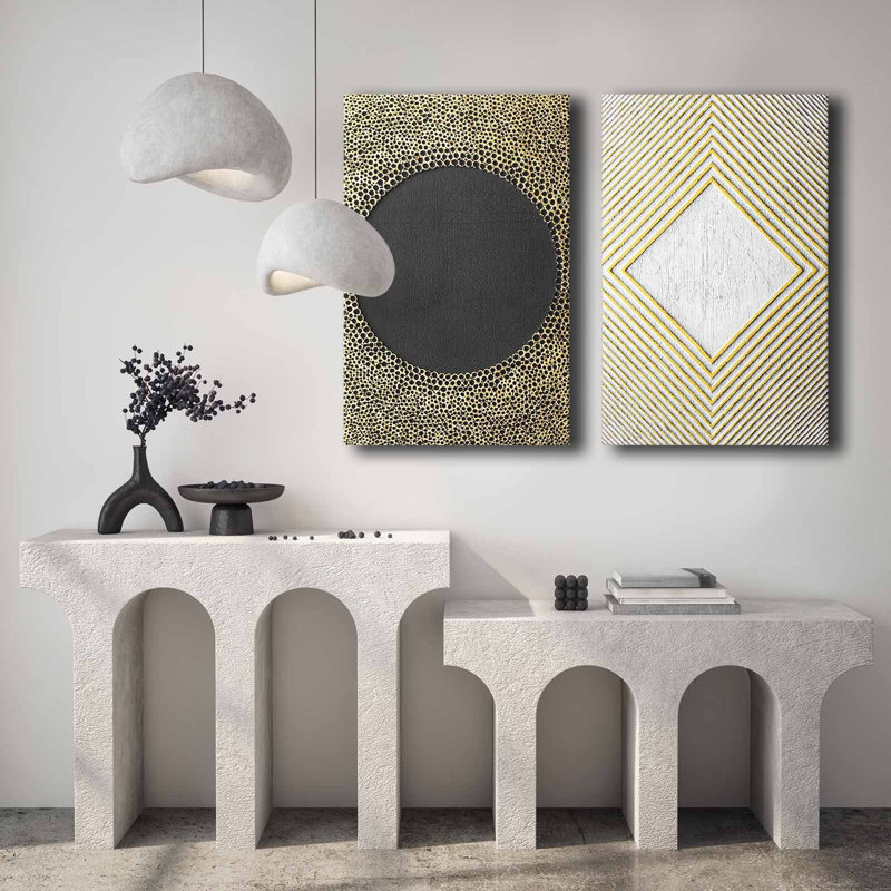 Decorative Canvas Painting (2 Pieces)
